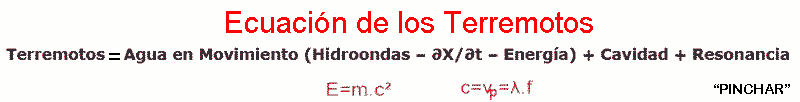 Ecuacion de los Terremotos